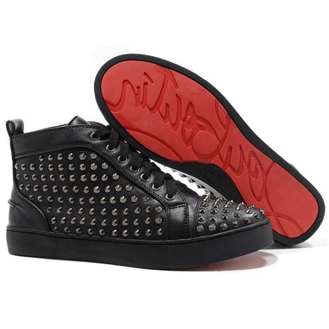 louis vuitton spiked sneakers|christian louboutin sneakers black spikes.